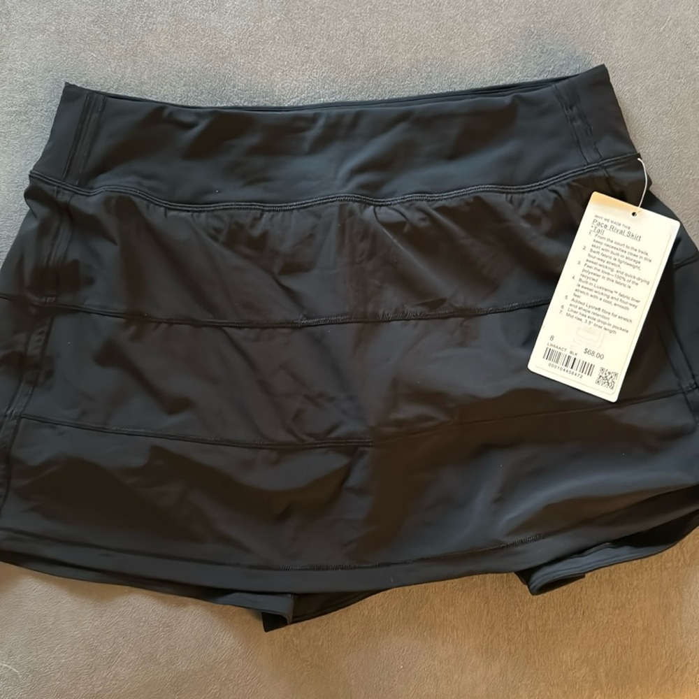 lululemon pace rival skirt -tall
